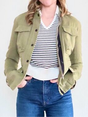 Rag & Bone Olive Utility Jacket